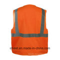 En20471 Standard High Visibility Workwear Safety Vest with Pocket